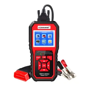 KONNWEI KW870 2 in 1 Car OBD2 Fault Diagnosis   Battery Tester