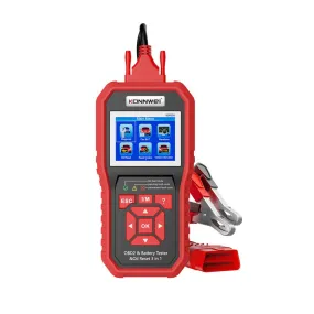 KONNWEI KW890 Battery Tester Car OBDII Oil Service Light Reset Tool OBD2 Scanner Car Professional Automotive Code Reader Diagnose Tool