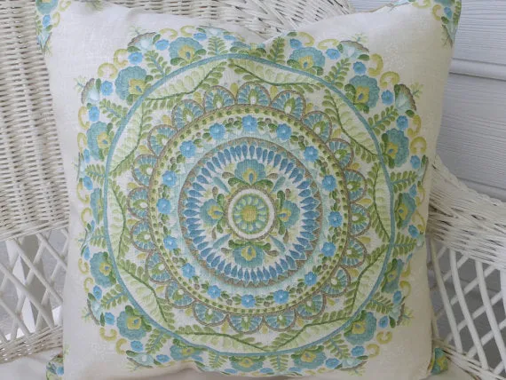 Linen Pillow Cover, Richloom Designer Fabric pillows
