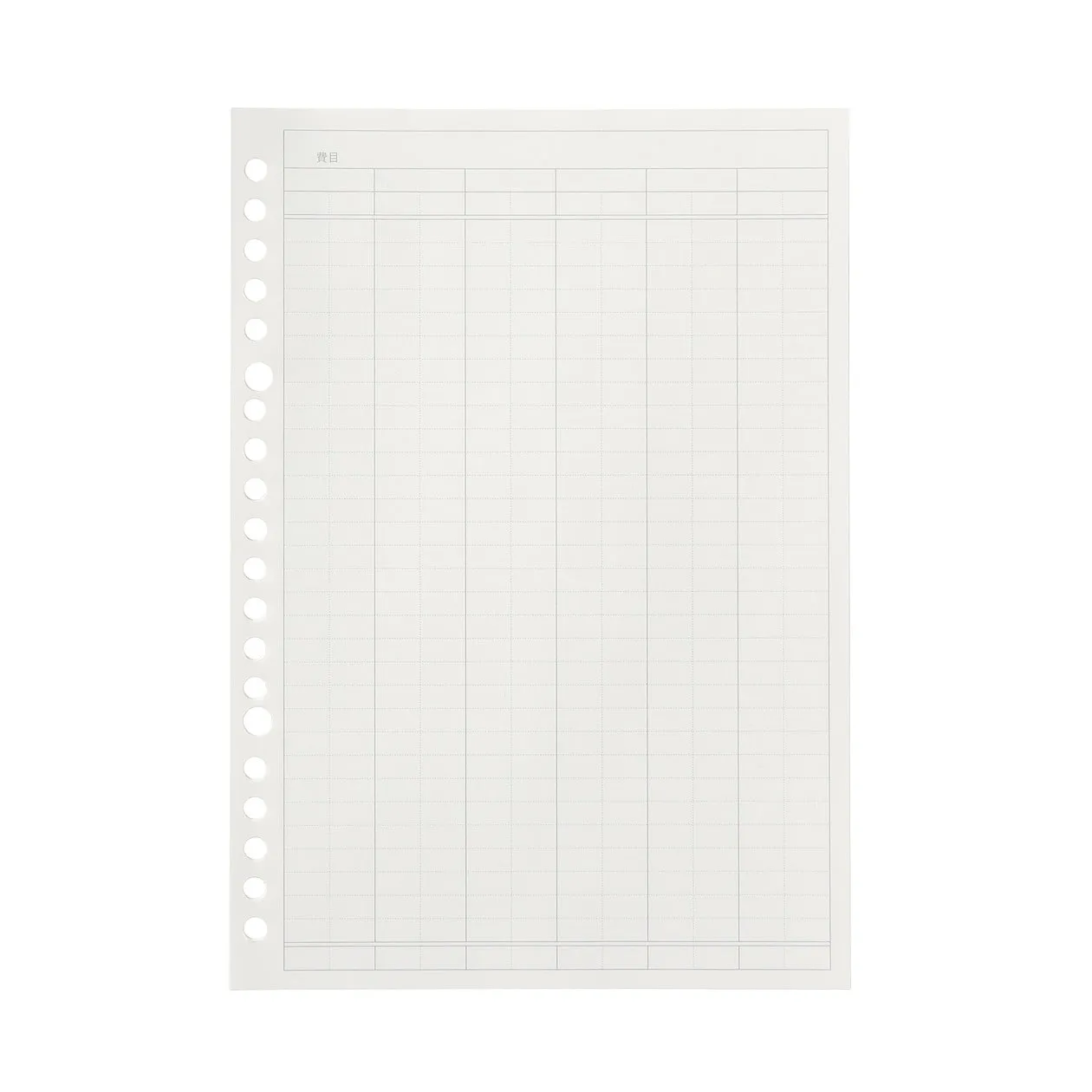 Loose Leaf Refill - A5 Budget Book