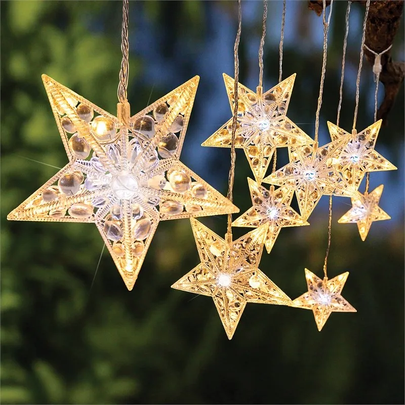 Lytworx 100pk Connectable Twinkle Star Lights/ 1.4m Warm White LED
