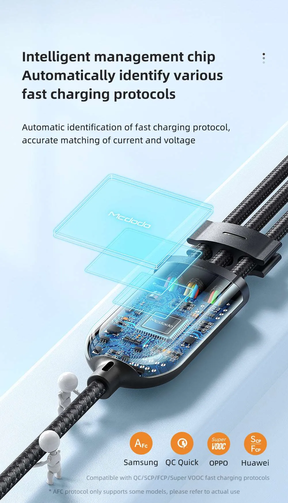 Mcdodo CA-879 | USB to Type-C, Lightning & Micro Mobile Cable | 3-in-1 Cable