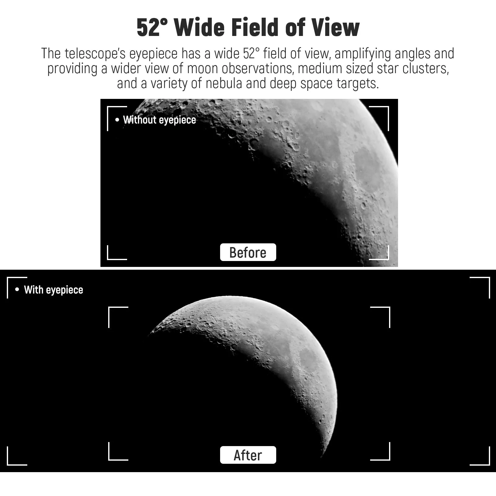 NEEWER LS-T12 1.25" Wide Angle Telescope Eyepiece