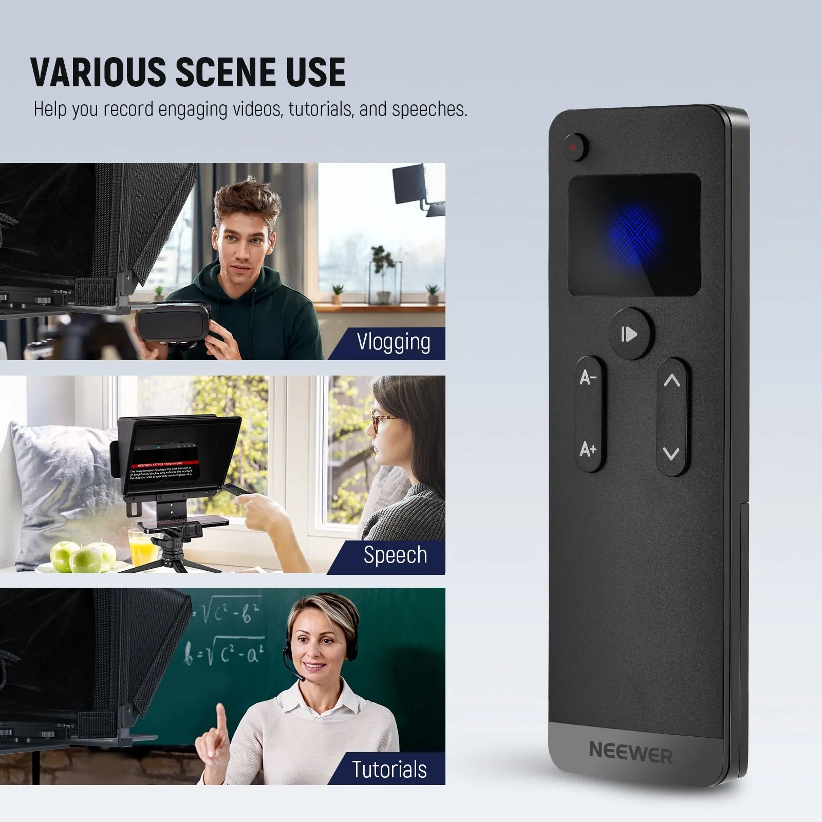 NEEWER RT113 Remote Control for NEEWER Teleprompter App