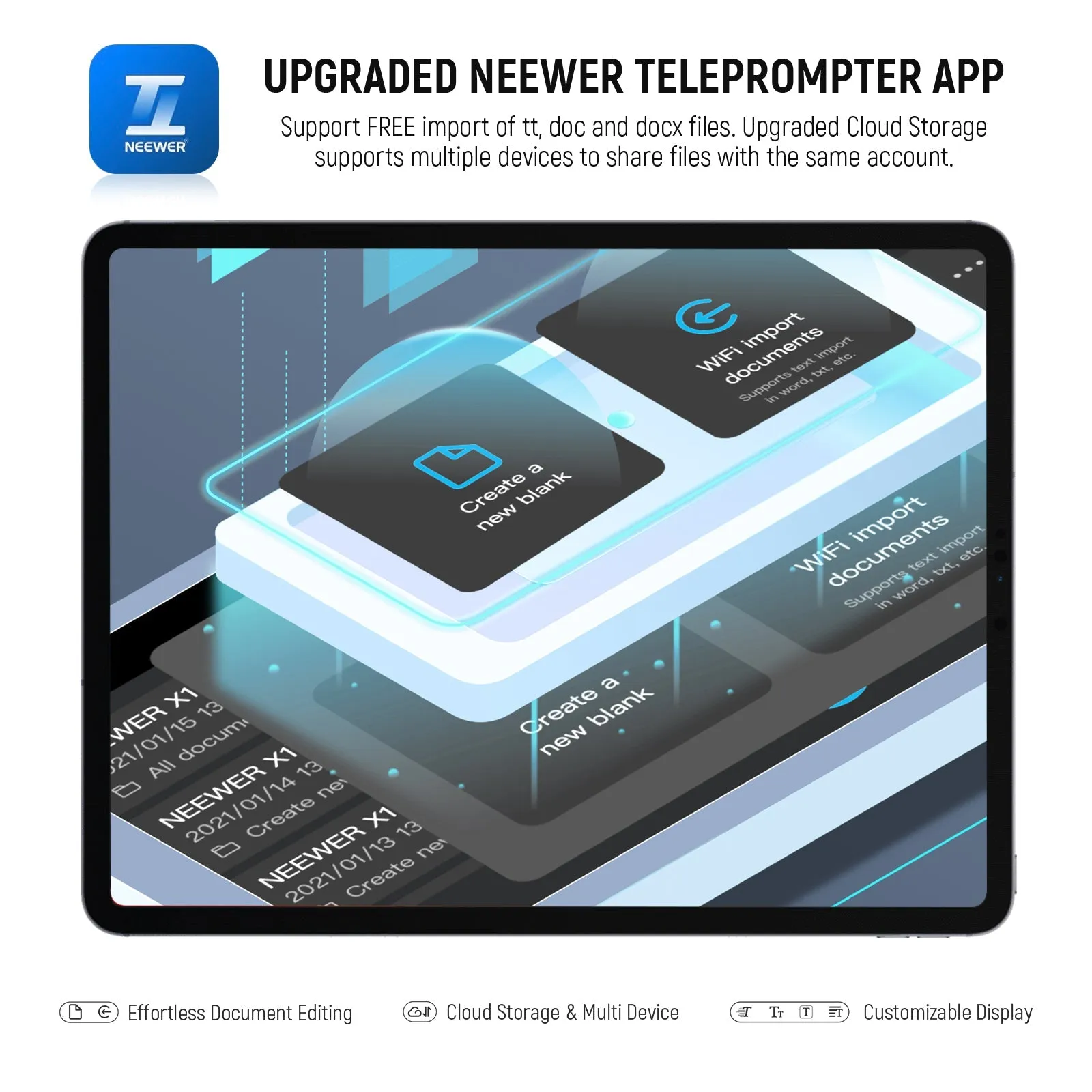 NEEWER RT113 Remote Control for NEEWER Teleprompter App