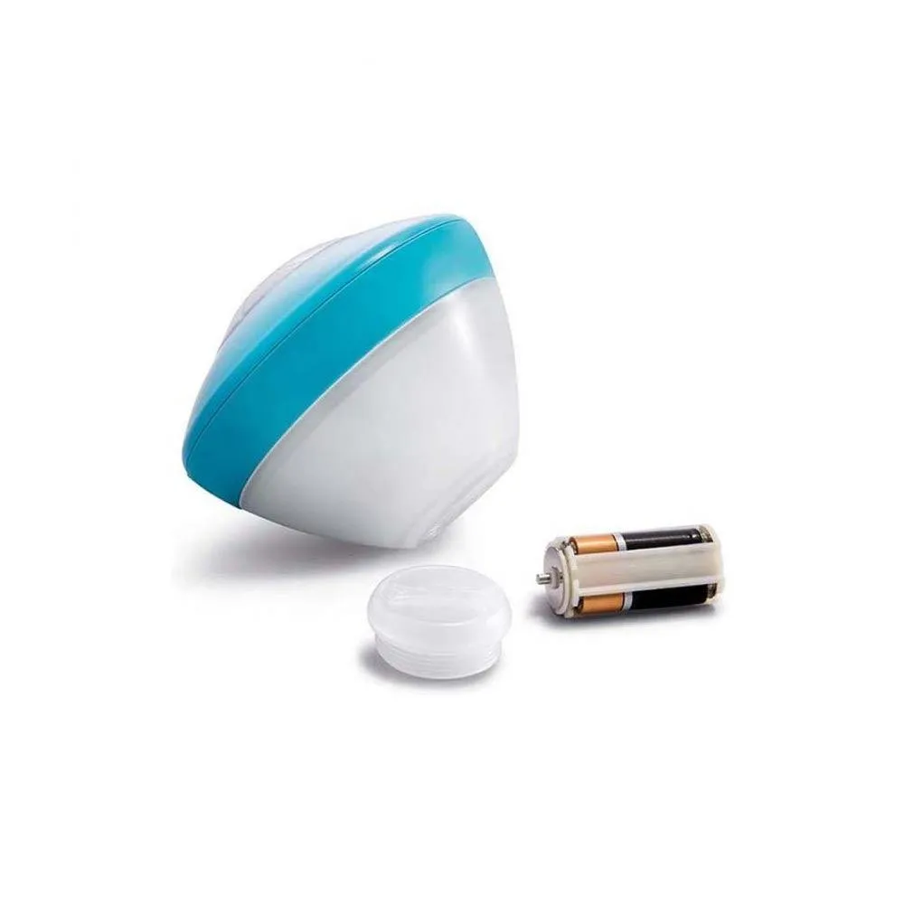 (NET) INTEX 28625 Above Ground Pool Floating Pool Speaker With LED Light