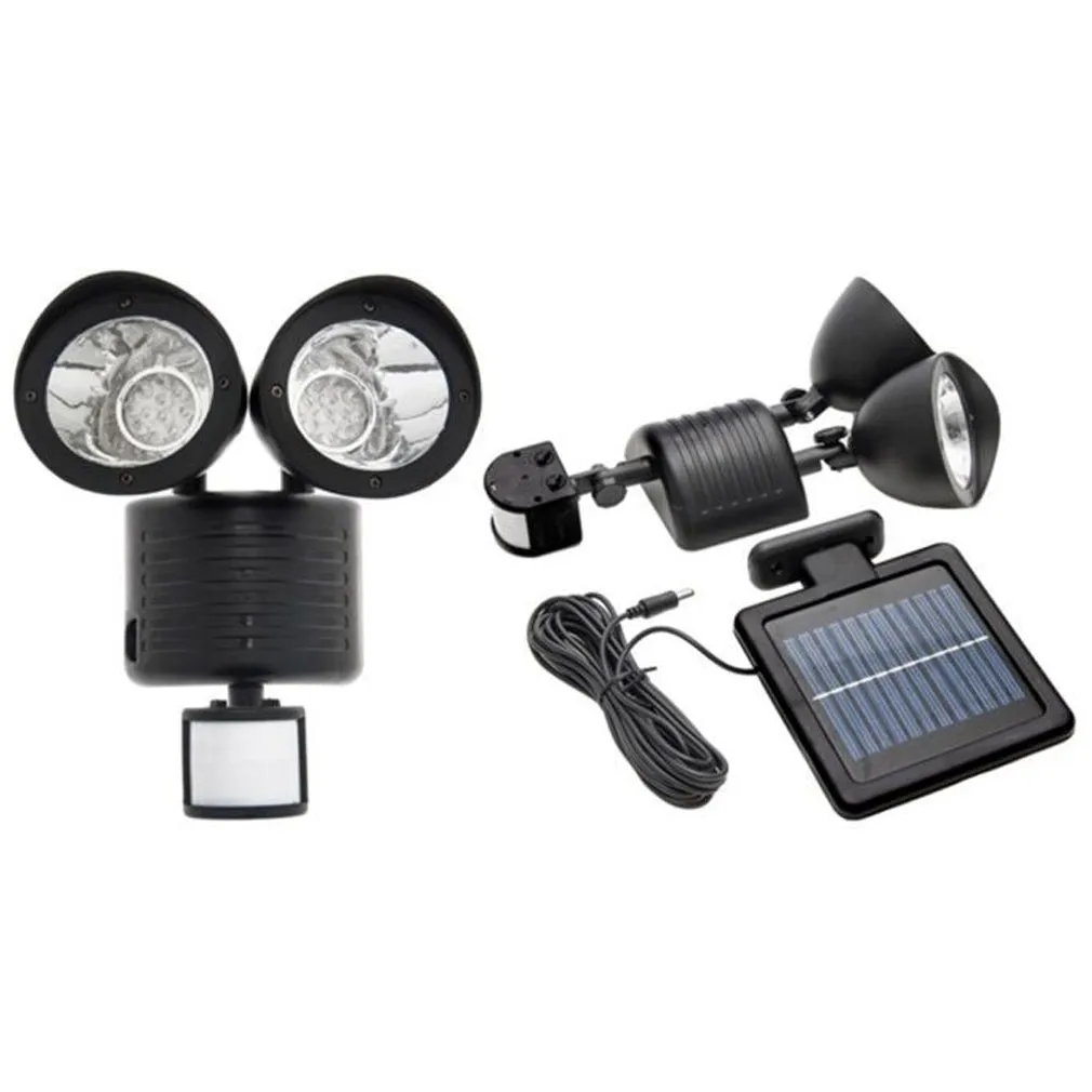 Outdoor Nation Solar Powered 22-LED Security Floodlight