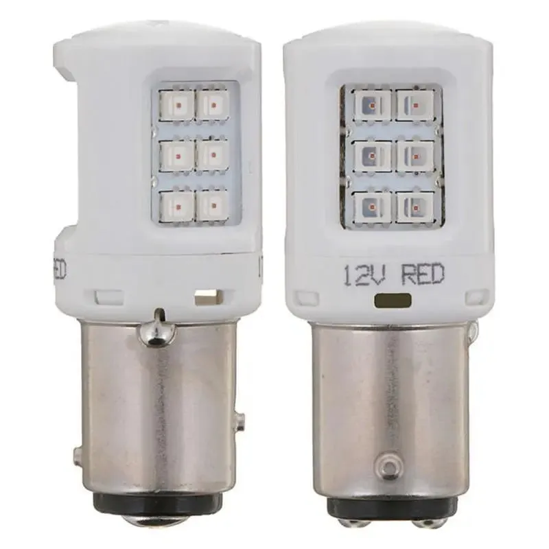 Philips 1157 LED Vision 2 Watts 12V Red Stop/Tail Light Bulb (pair)