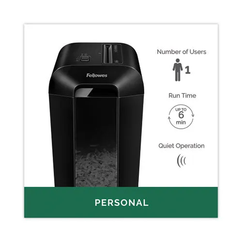 Powershred Lx65 Cross-cut Shredder, 10 Manual Sheet Capacity