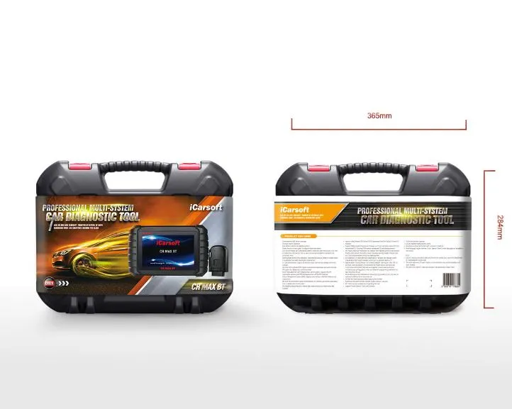 Professional Scan Tool iCarsoft CR Max BT Full System New Model