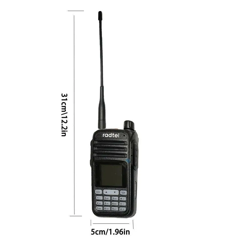 Radtel RT-420 6 Bands Amateur Ham Two Way Radio 256CH Air Band Walkie Talkie NOAA VOX USB SOS LCD Color Police Scanner Aviation