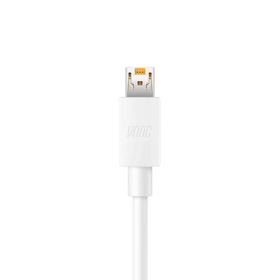 Realme C20A VOOC Charge And Data Sync Cable 1 Mt White