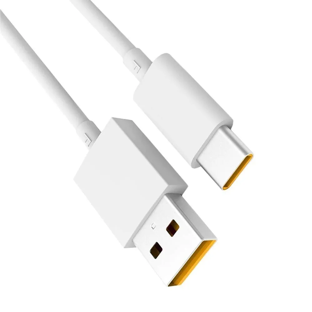Realme NARZO 30 Pro 5G Type-C VOOC Charge And Data Sync Cable White