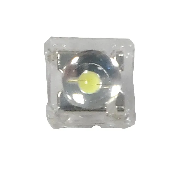 Red Super Flux 5mm Water Clear LED - 80° - 1250mCd