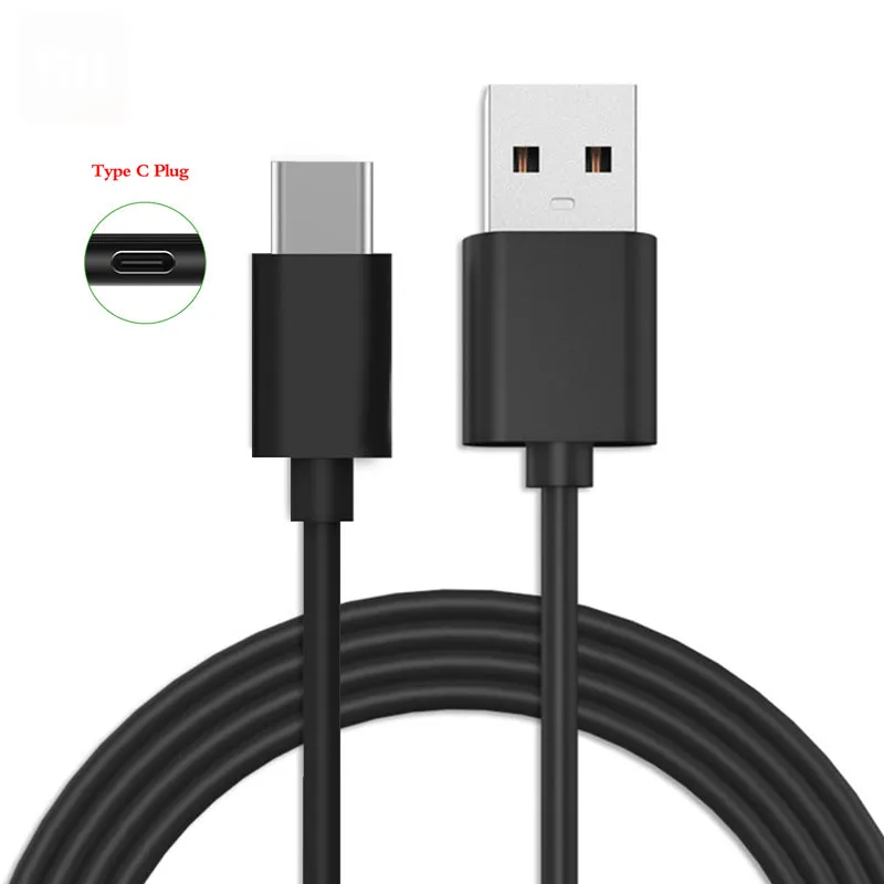 Redmi Mi Note 8 Type C Charge And Sync Cable-1.2 M-Black