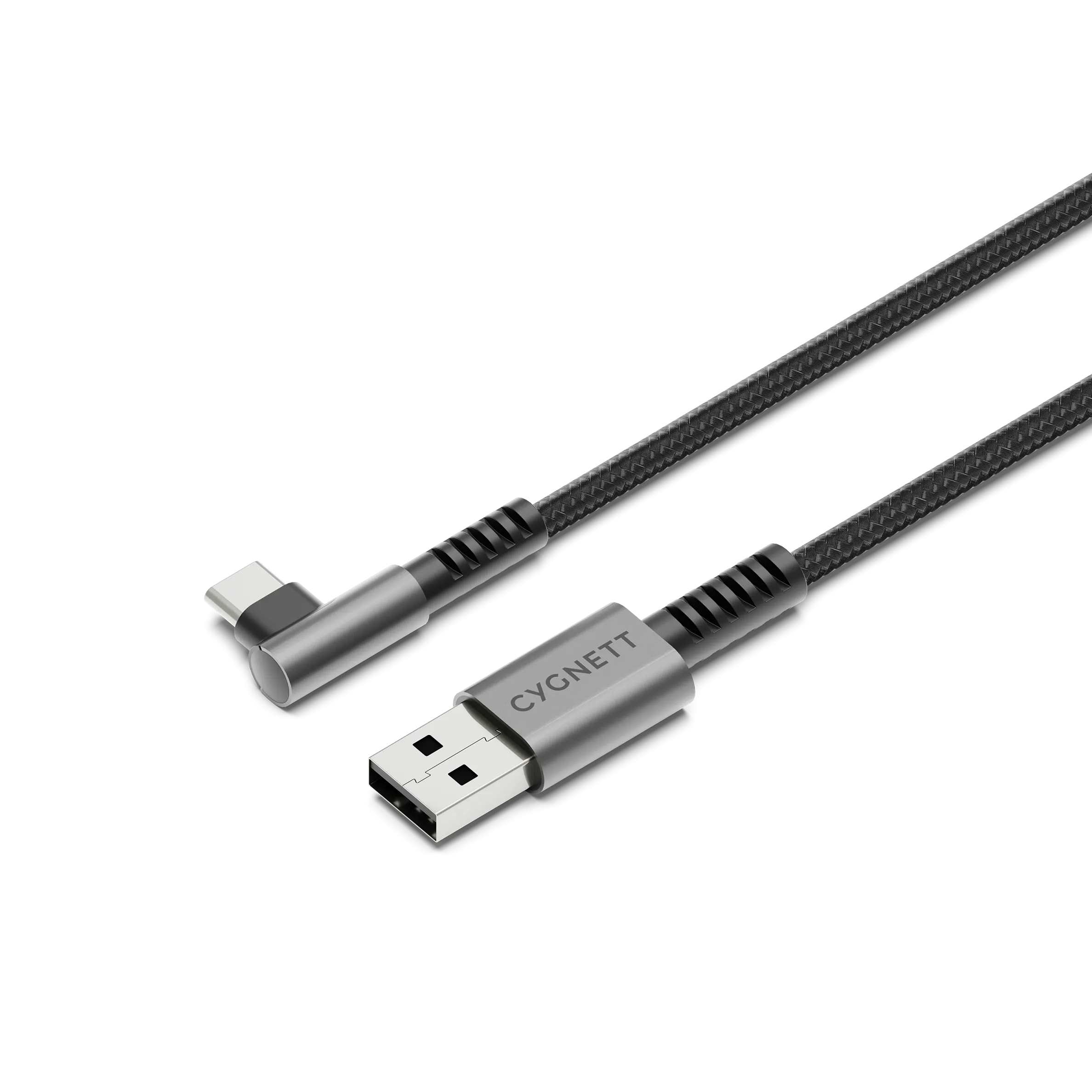 Right Angle USB-C to USB-A Cable - 1M