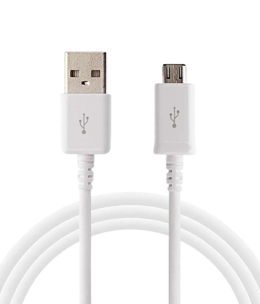 Samsung A9 Pro Data Sync And Charging Cable-1M-White