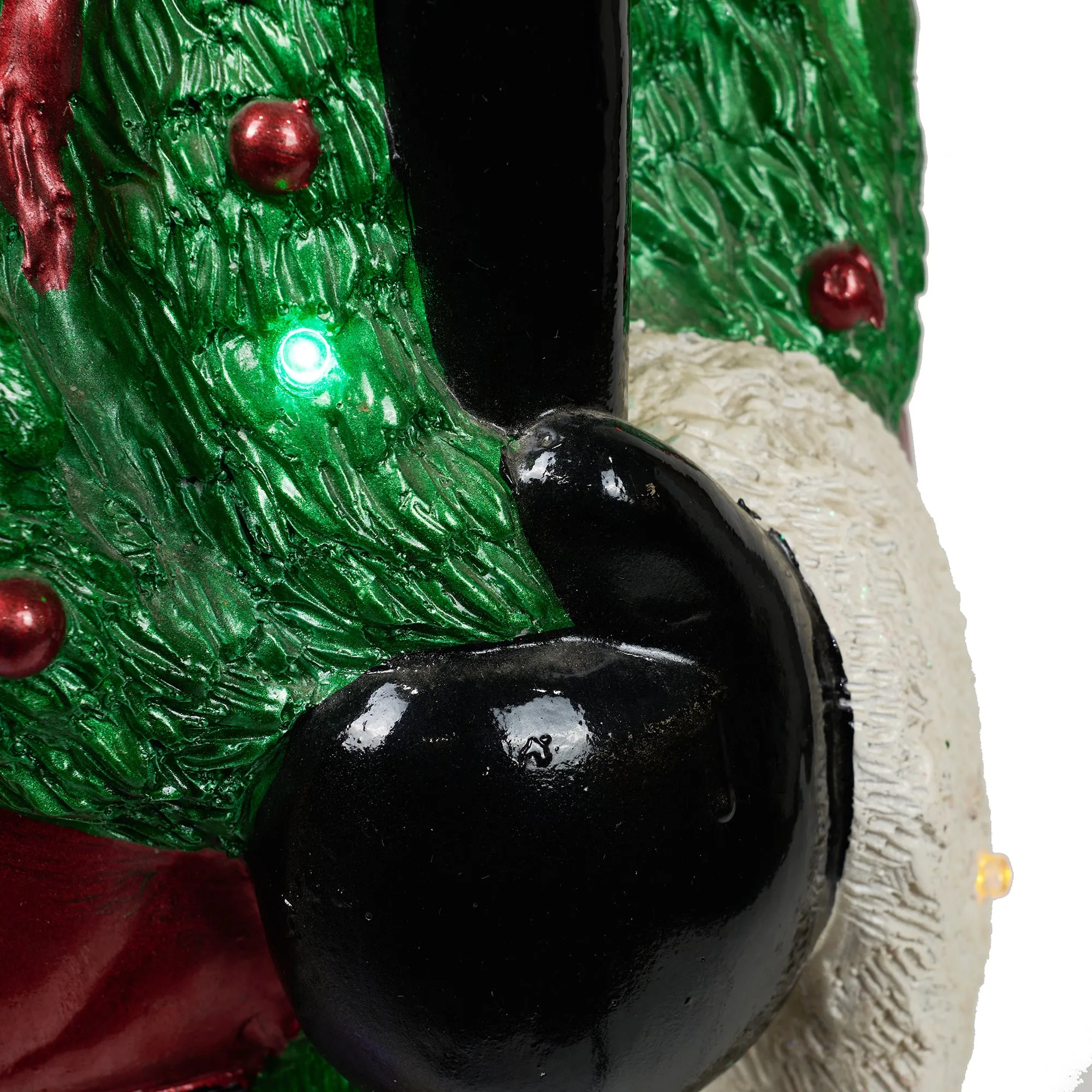 Santa Lamp Post With 22 LEDs