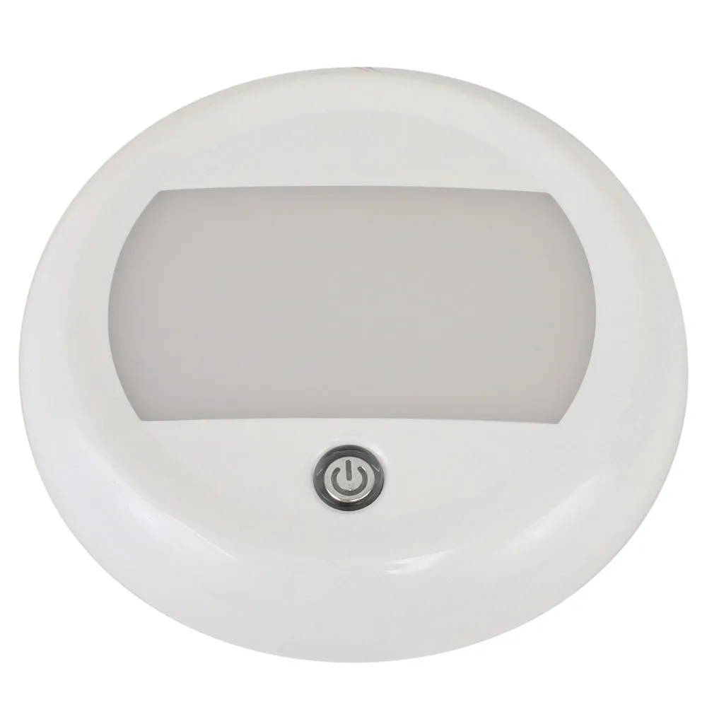 Scandvik 5" Dome Light w/Switch & 3 Stage Dimming - 10-30V - IP67