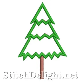 SD1366 Applique Tree