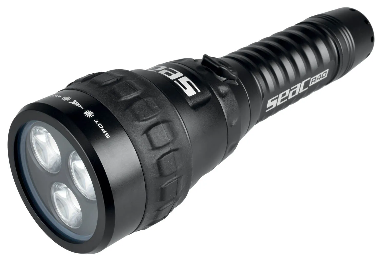 SEAC R40 LED Aluminum Dive Light w/ Tempered Optical Glass