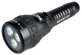 SEAC R40 LED Aluminum Dive Light w/ Tempered Optical Glass