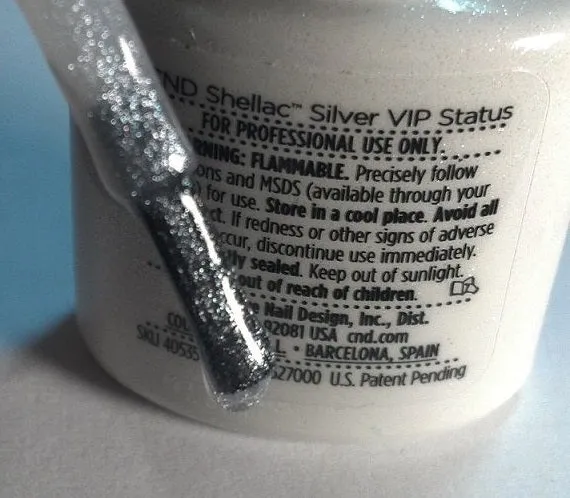 Silver Vip Status * CND Shellac