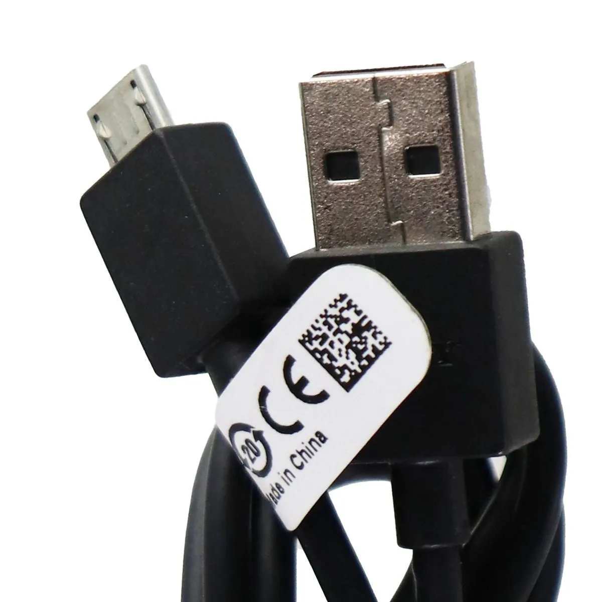 Sony (EC803) 3.3Ft Charge and Sync Cable for Micro USB to USB Devices - Black