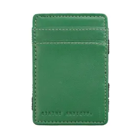 Status Anxiety Flip Magic Wallet - Green