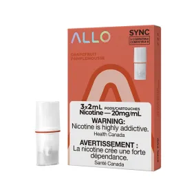 STLTH Compatible Allo Sync Grapefruit Vape Pods