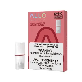 STLTH Compatible Allo Sync Pomegranate Ice Vape Pods