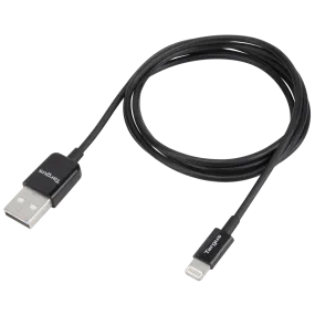 Sync & Charge Lightning Cable for Compatible Apple® Devices (Black) - 1 Meter