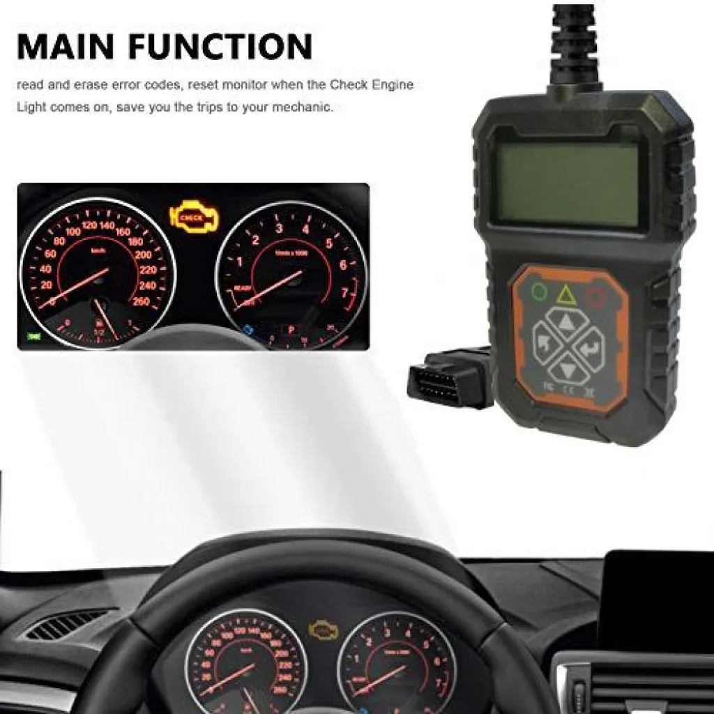 T31 Mini Auto Diagnostic Trouble Codes Tool for OBD2 EOBD Vehicles Multilingual CAN OBDII Scanner