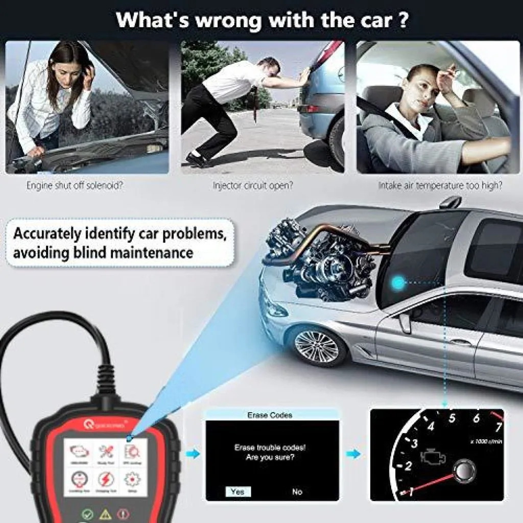 T41 OBDII Car Code Reader Scanner Automotive Diagnostic Vehicle Car Tool