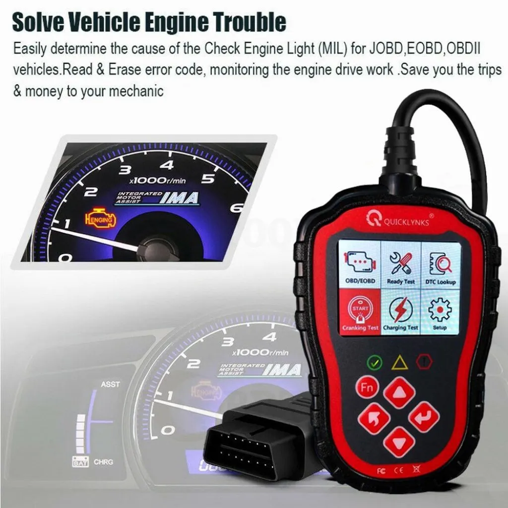 T41 OBDII Car Code Reader Scanner Automotive Diagnostic Vehicle Car Tool