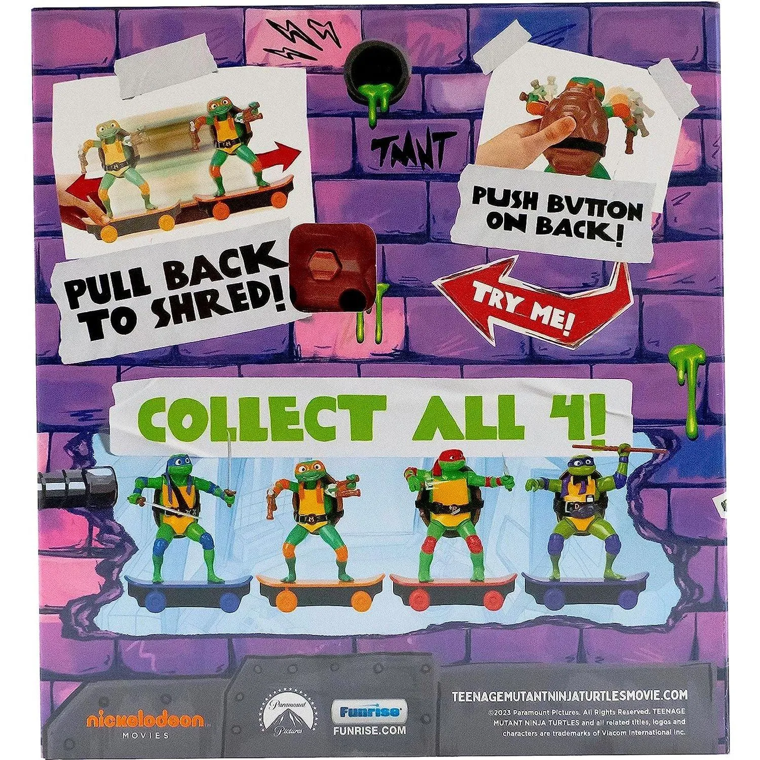 Teenage Mutant Ninja Turtles 5" Sewer Shredders -  Michaelangelo