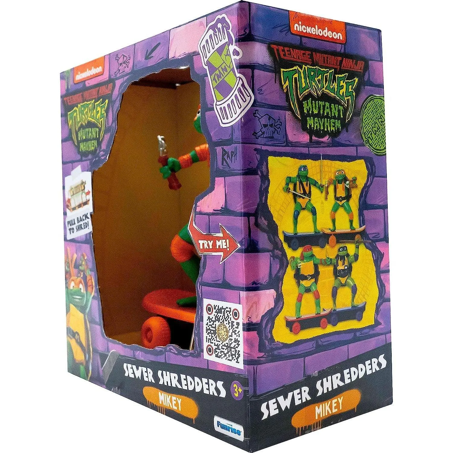 Teenage Mutant Ninja Turtles 5" Sewer Shredders -  Michaelangelo