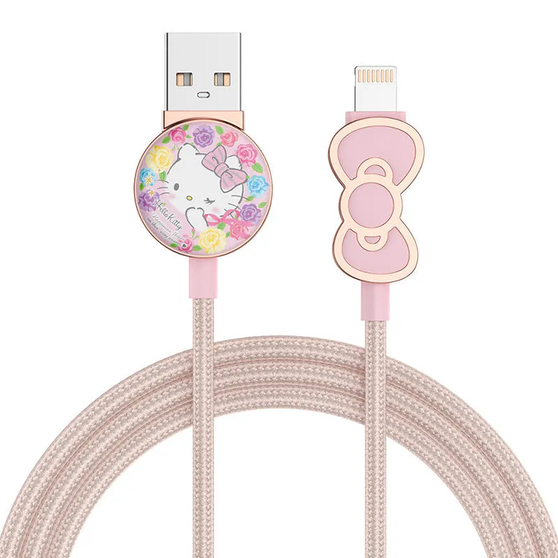 UKA Hello Kitty 3D Zinc Alloy Hybrid Electroplating Type-C Cable