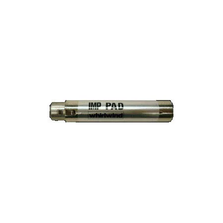 Whirlwind IMPAD10 Attenuator - XLR inline barrel 10dB