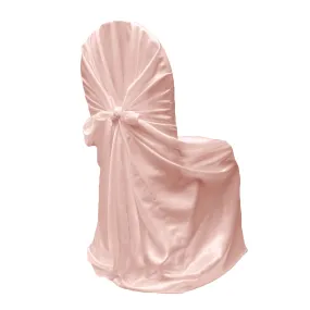 Wholesale 100 pcs Universal Satin Self Tie Chair Cover